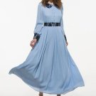 Backless Lace Patchwork Women\'d Maxi Dress (Plus Size Available)