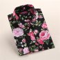 Dioufond Vintage Blouses Women Print Shirts Long Sleeve Cotton Tops Ladies Floral Blusas Plus Size 5