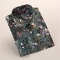 Dioufond Vintage Blouses Women Print Shirts Long Sleeve Cotton Tops Ladies Floral Blusas Plus Size 5