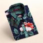 Dioufond Vintage Blouses Women Print Shirts Long Sleeve Cotton Tops Ladies Floral Blusas Plus Size 5