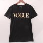 Plus Size XS-4XL Fashion Summer T Shirt Women VOGUE Printed T-shirt Women Tops Tee Shirt Femme New A