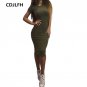 Plus Size 2017 Fashion Ladies Casual Women Short Sleeve Slim Dress Bodycon Female Dresses Nightclub