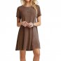 Plus Size 2017 Fashion Ladies Casual Women Short Sleeve Slim Dress Bodycon Female Dresses Nightclub