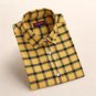 Dioufond Women\'s Plaid Blouse Cotton Women Long Sleeve Tops Ladies Red Plaid Shirt Female Plaid Wom