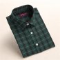 Dioufond Women\'s Plaid Blouse Cotton Women Long Sleeve Tops Ladies Red Plaid Shirt Female Plaid Wom