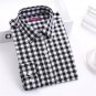 Dioufond Women\'s Plaid Blouse Cotton Women Long Sleeve Tops Ladies Red Plaid Shirt Female Plaid Wom