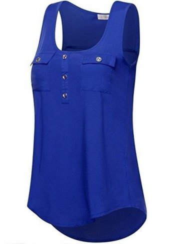 Plus Size 6XL Women Tops New Fashion 2017 Summer Sleeveless Vintage Chiffon T Shirts Solid Color 5XL