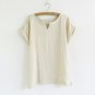 Plus Size summer women linen blouse top women 2018 white shirt women cotton short sleeve ladies blou