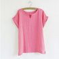 Plus Size summer women linen blouse top women 2018 white shirt women cotton short sleeve ladies blou