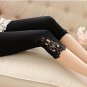 S- 7XL plus size leggings women leggings lace decoration white leggings size 7XL 6XL 5xl 4xl 3xl xxl