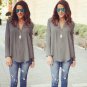 New 2017 Summer Blouse Shirts Women tops V neck Long sleeve Casual Blouses and Shirts Ladies Tops So