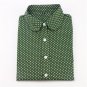 Dioufond Polka Dot Shirt Women Long Sleeve Blouse Cotton Plus Size Ladies Tops Turn-Down Collar Wome