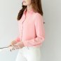New Women\'s Shirt Classic Chiffon Blouse Female Plus Size Loose Long Sleeve Casual Shirts Lady Simp