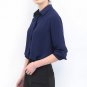 New Women\'s Shirt Classic Chiffon Blouse Female Plus Size Loose Long Sleeve Casual Shirts Lady Simp