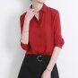 New Women\'s Shirt Classic Chiffon Blouse Female Plus Size Loose Long Sleeve Casual Shirts Lady Simp