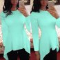 9 Colors S-4XL Celmia Plus Size Blusas 2018 Spring Tops Women Short Sleeve Blouse Sexy Tunic Peplum