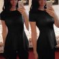 9 Colors S-4XL Celmia Plus Size Blusas 2018 Spring Tops Women Short Sleeve Blouse Sexy Tunic Peplum