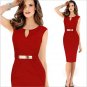 wholesale Drop shipping latest design 2017 new girl plus size fashion black Vestido v neck pencil s