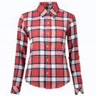 Office Femininas Blouse Cotton Casual Long Sleeve Tops Ladies Soft Female Skinny Slim Women Blouse P