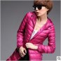 S-2XL New Nice Winter Jacket Women Solid Color Slim Long Winter Coat Women Outerwear Parka Plus Size