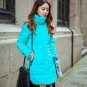 Autumn winter jacket Women Thick Hooded Cotton-Padded Jacket Plus size Candy color Slim Down Cotton 