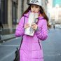 Autumn winter jacket Women Thick Hooded Cotton-Padded Jacket Plus size Candy color Slim Down Cotton