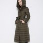 New 2017 Winter Thin White Duck Down Coat Women Slim Long Sleeve Hooded Plus Size Warm Parkas Ultral