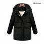 Hot Sale Autumn And Winter Womens Long Duck Down Coats Jacket Wool Goose Light Feather Snow Coat Plu