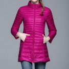 S-4XL Winter thin down coat female light ultra-thin plus big size women lady slim casual warm coat o