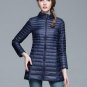 S-4XL Winter thin down coat female light ultra-thin plus big size women lady slim casual warm coat o