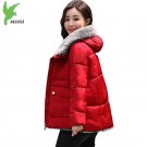 Plus size 5XL Short Winter Jacket Female Down Cotton Parkas 2017 New Hooded Coats Thick Warm Loose W