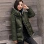 Plus size 5XL Short Winter Jacket Female Down Cotton Parkas 2017 New Hooded Coats Thick Warm Loose W