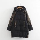 Fashion Camouflage winter jacket Big size 6XL women warm coat thick cotton padded casual parka Plus 