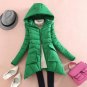 women cotton coat winter cloak warm long cotton coat hooded plus size loose parka jacket thicken cot