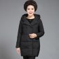 Women Long Winter Cotton Jacket 2017 New Fashion Plus Size Loose Parka Ladies Thicken Hooded Collar