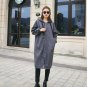 Plus Size Trench Coat 2017 Spring Autumn Women Coats Hooded Collar Zipper Up European Style Long Out