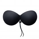 Women Sexy Strap Invisible Silicone Push Up Thicker Paste Type Bra