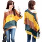 clothes Batwing Dolman Sleeve Chiffon Boho Loose blusas feminino