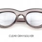 Retro Thick Frame Cat Eye Sunglasses Women Ladies Fashion Brand Designer Mirror Lens Cateye Sun Glas