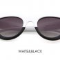Retro Thick Frame Cat Eye Sunglasses Women Ladies Fashion Brand Designer Mirror Lens Cateye Sun Glas