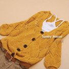 free shipping Women Korean plus size cute hollow loose button knitted V-neck cardigan sweater jacket