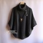 womens capes and ponchoes 2015 new arrival women shawl cape coat bat sleeve turtleneck sweater autum