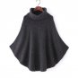 womens capes and ponchoes 2015 new arrival women shawl cape coat bat sleeve turtleneck sweater autum