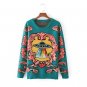 NYMPH Women Sweater and Pullovers 2017 Autumn Fashion O-Neck Pullovers Long Sleeve Plus Size Knitted