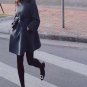 Autumn Winter New Women Trench Woolen Coat Plus Size Long Coats Women Jacket Outerwear Full Sleeve S