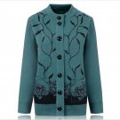 Women Sweaters 2017 Spring Autumn Winter Fashion High End Long Sleeve Single-Breasted Plus Size Flow