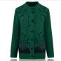 Women Sweaters 2017 Spring Autumn Winter Fashion High End Long Sleeve Single-Breasted Plus Size Flow