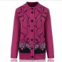 Women Sweaters 2017 Spring Autumn Winter Fashion High End Long Sleeve Single-Breasted Plus Size Flow
