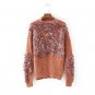 NYMPH Pull Femme 2017 Autumn Winter Women Sweaters And Pullovers Faux Fur Mink Cashmere Knitting Swe