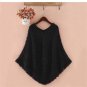 Women Sweaters 2017 Autumn Winter Cloak Tassel Shawl Jacket Shrug Sweater Loose Blouse Poncho Knitti
